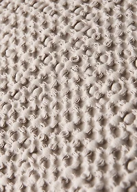 Children’s waffle-cotton garment-dyed cushion cover 40x40cm