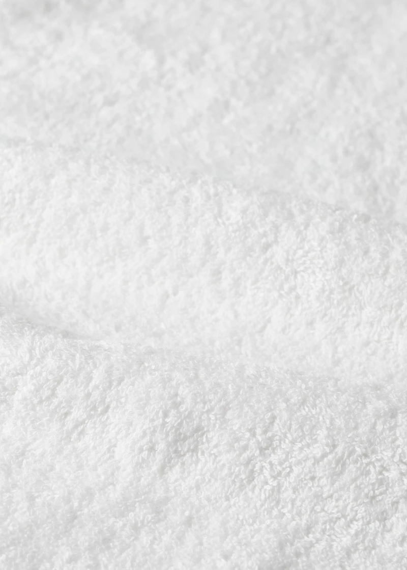 Cotton textured baby blanket