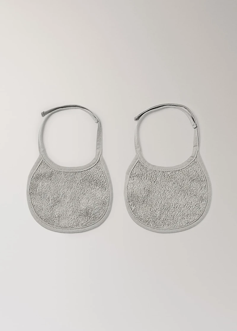 Cotton gauze bib