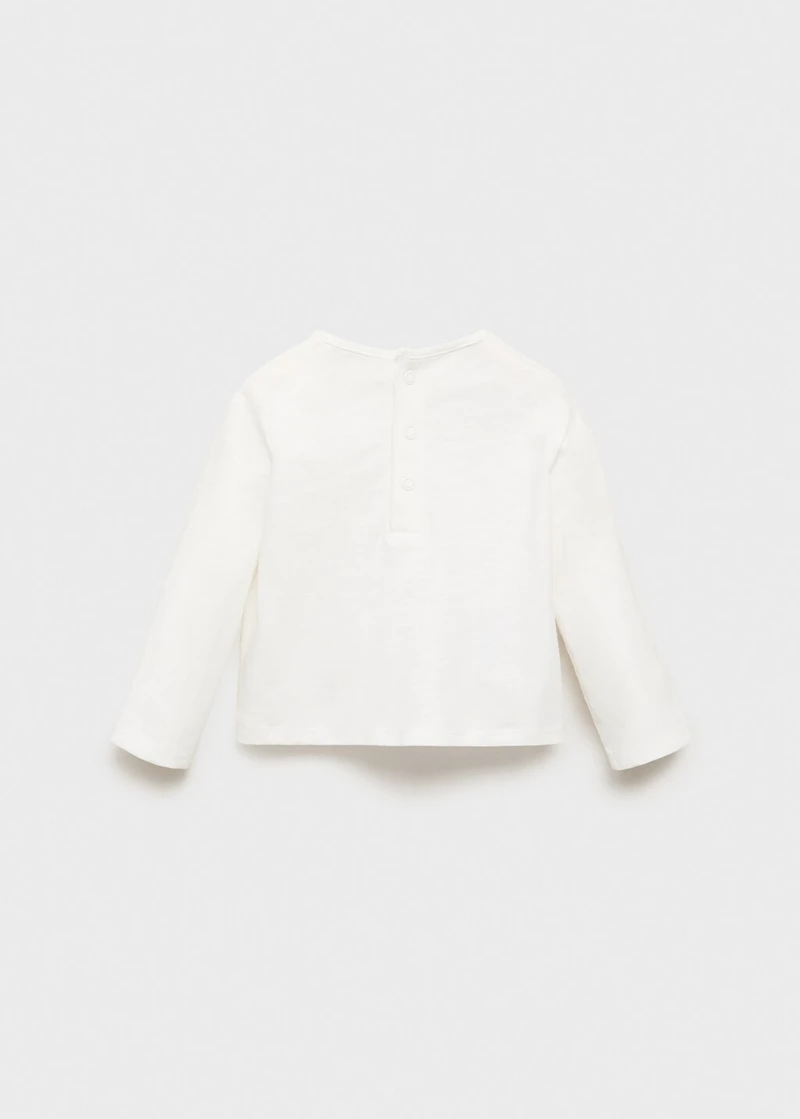 Pocket cotton T-shirt