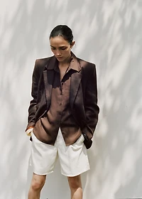 Lyocell shirt with pocket