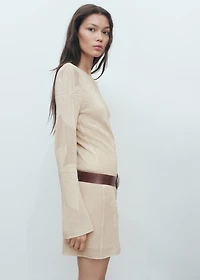 Floral crochet dress