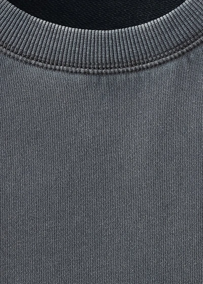 Plain cotton sweatshirt