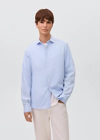 Essential cotton-blend shirt