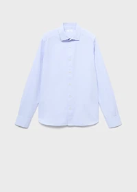 Essential cotton-blend shirt