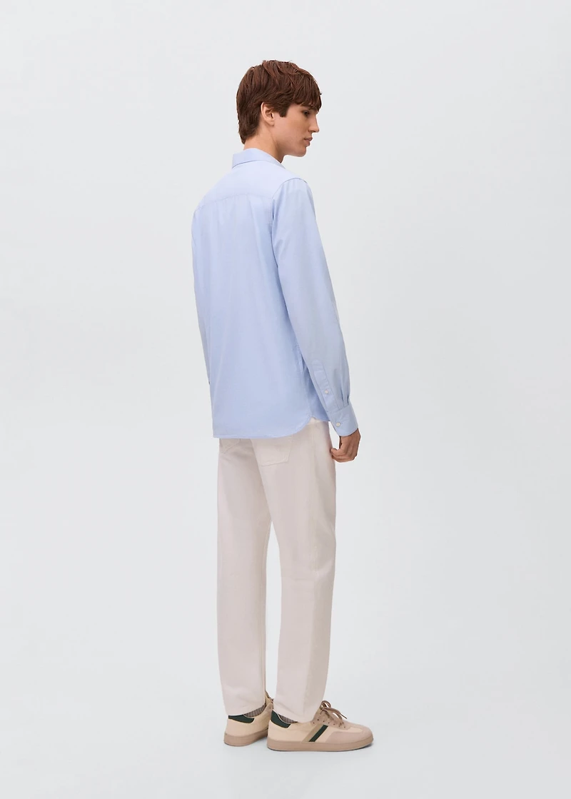 Essential cotton-blend shirt