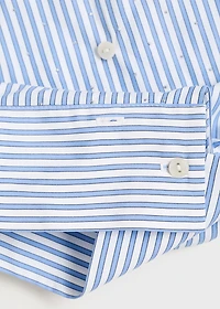 Rhinestone cropped shirt