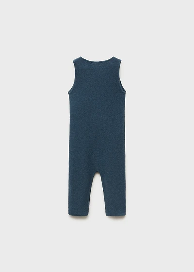 Knitted long jumpsuit