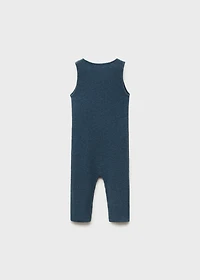 Knitted long jumpsuit