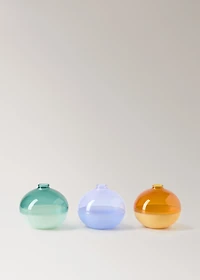 Borosilicate bud vase