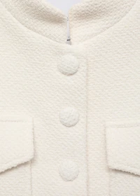 Bouclé jacket with pockets