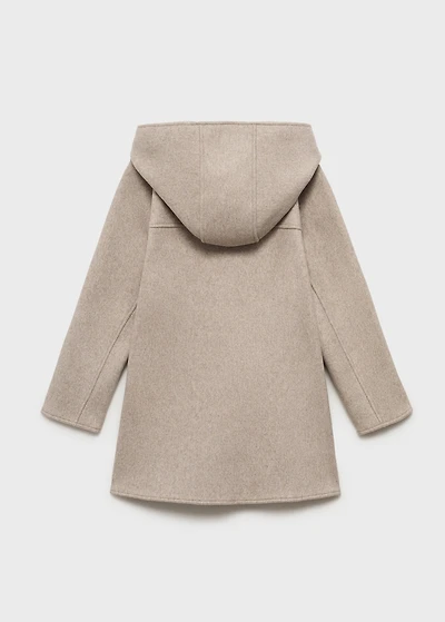 Cloth coat with pockets