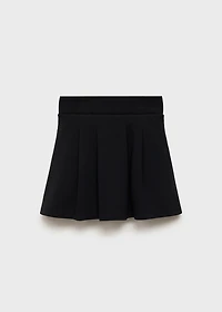 Short cotton skirt