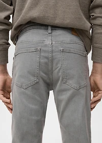 Jan slim-fit grey-wash jeans