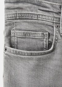 Jan slim-fit grey-wash jeans