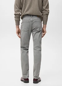 Jan slim-fit grey-wash jeans