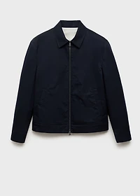Zipper cotton jacket