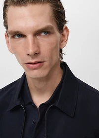 Zipper cotton jacket