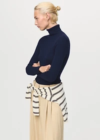 Turtleneck wool sweater