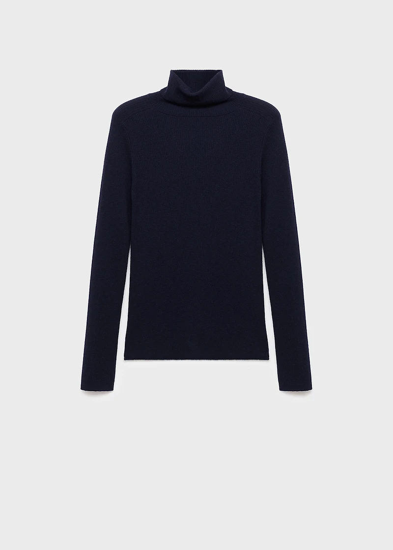 Turtleneck wool sweater