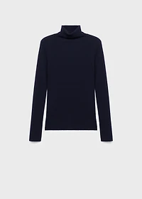 Turtleneck wool sweater
