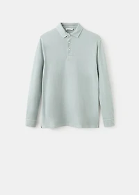 Cotton basic polo shirt