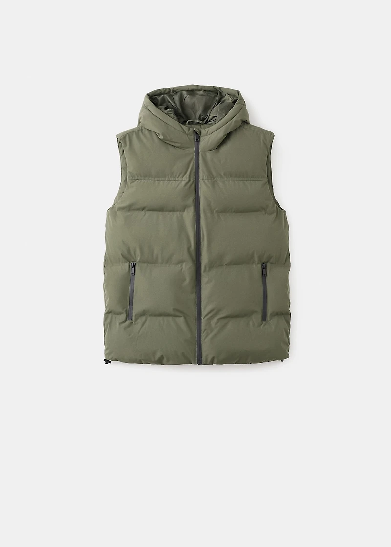 Quilted vest
