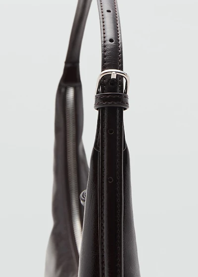 Medium oval shoulder bag