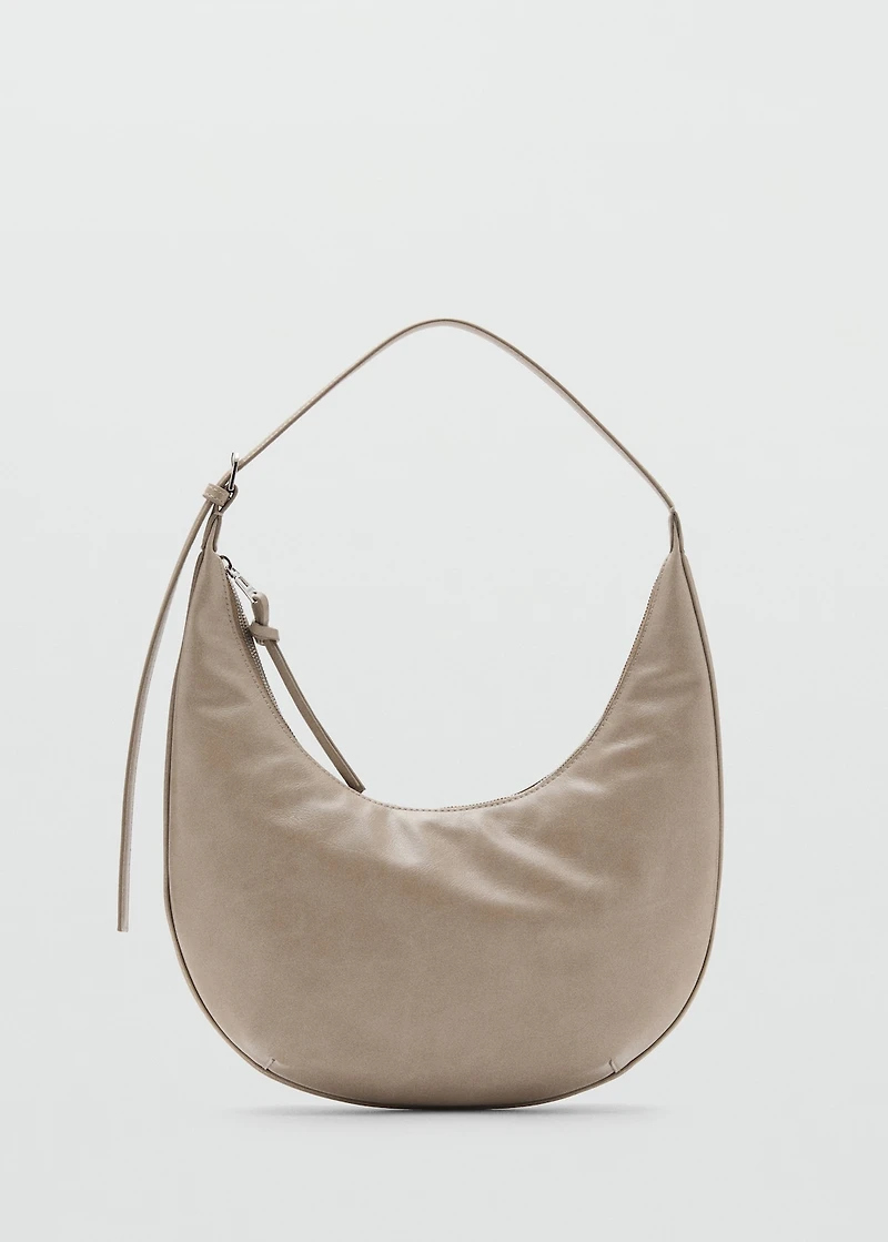 Medium oval shoulder bag