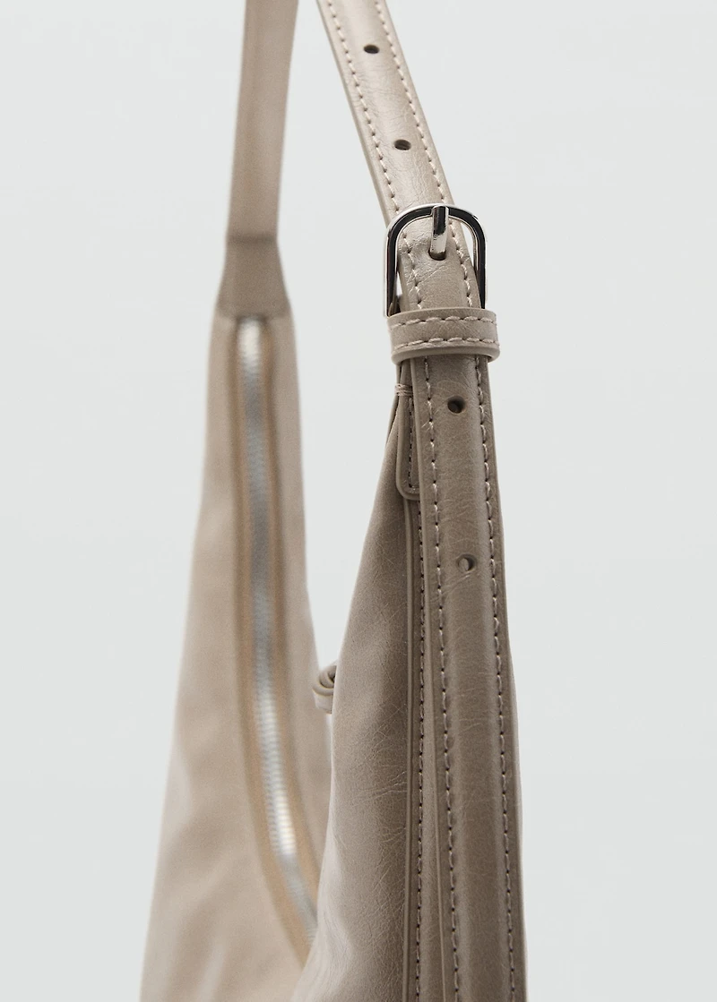 Medium oval shoulder bag