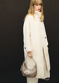 Medium oval shoulder bag