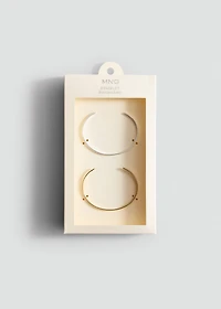 Set of assorted stainless steel bracelets