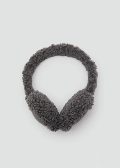 Shearling-effect earmuffs