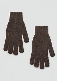 Knitted gloves