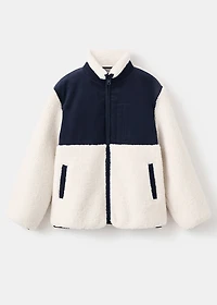 Shearling-effect jacket
