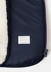 Shearling-effect jacket