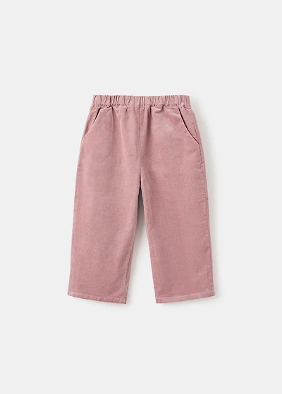 Cotton corduroy pants