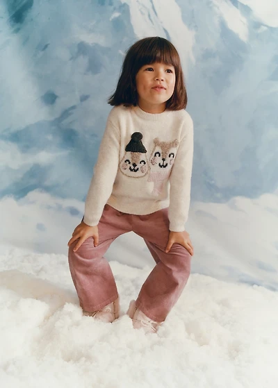 Cotton corduroy pants