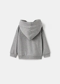Ruffle detail sweatshirt