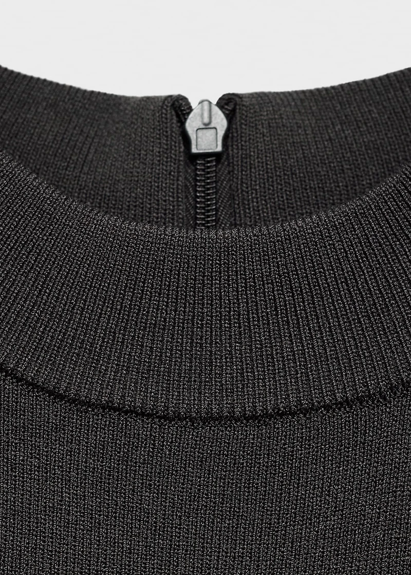 Pinstripe jumpsuit combination