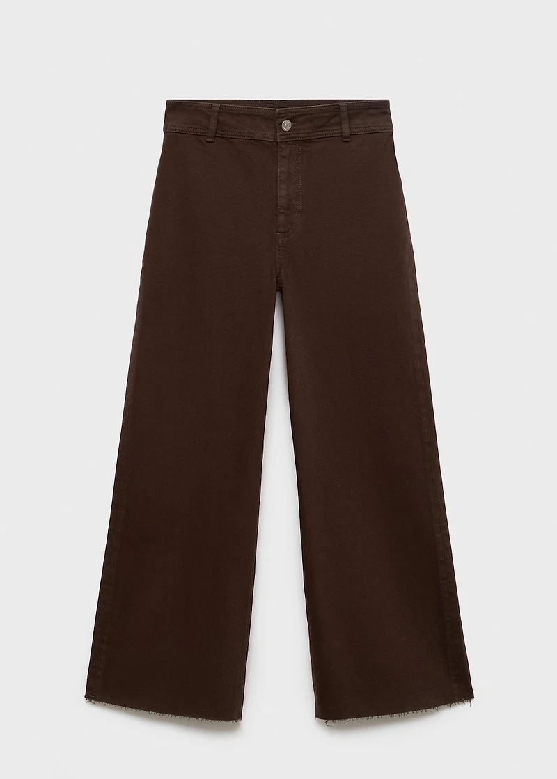 Catherin culotte high-rise jeans