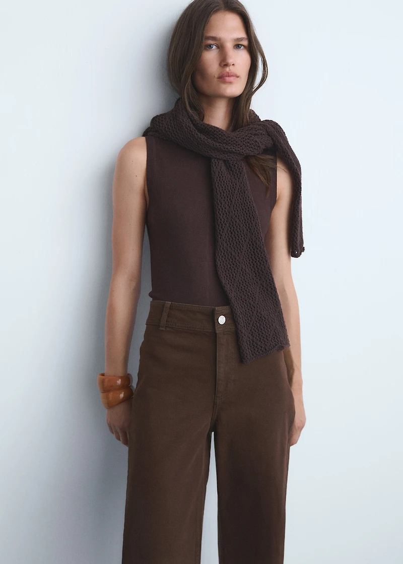 Catherin culotte high-rise jeans