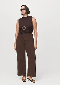 Catherin culotte high-rise jeans