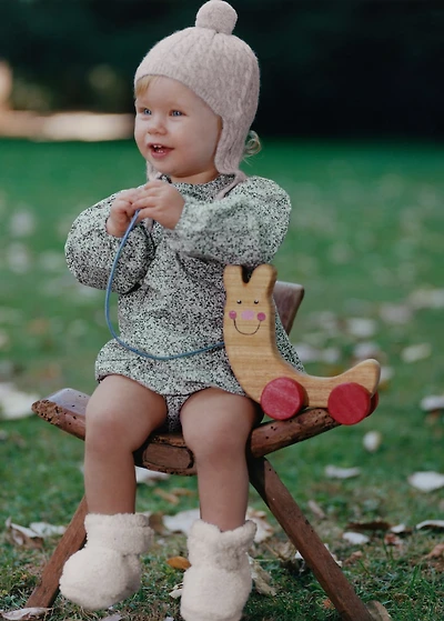 Floral dress and diaper cover