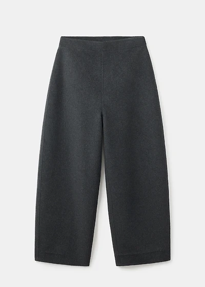 Wool balloon pants