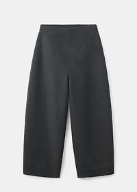 Wool balloon pants