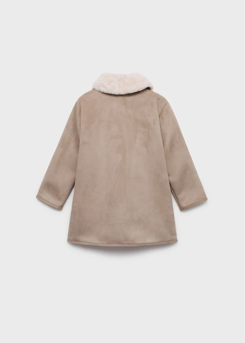 Long double-faced coat