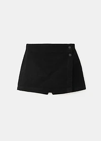 Cordoury skirt pants