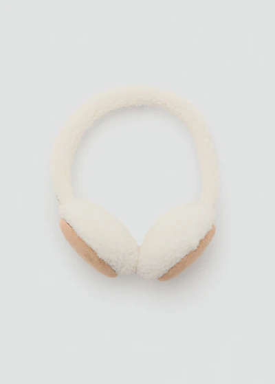 Shearling-effect earmuffs