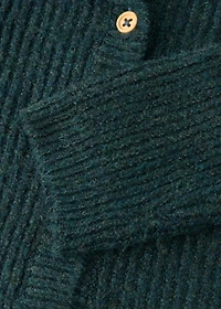 Knitted button cardigan